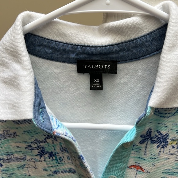 2/$10
Talbots dress scenic santorini dress XS vacation cruise polo - Picture 3 of 10
